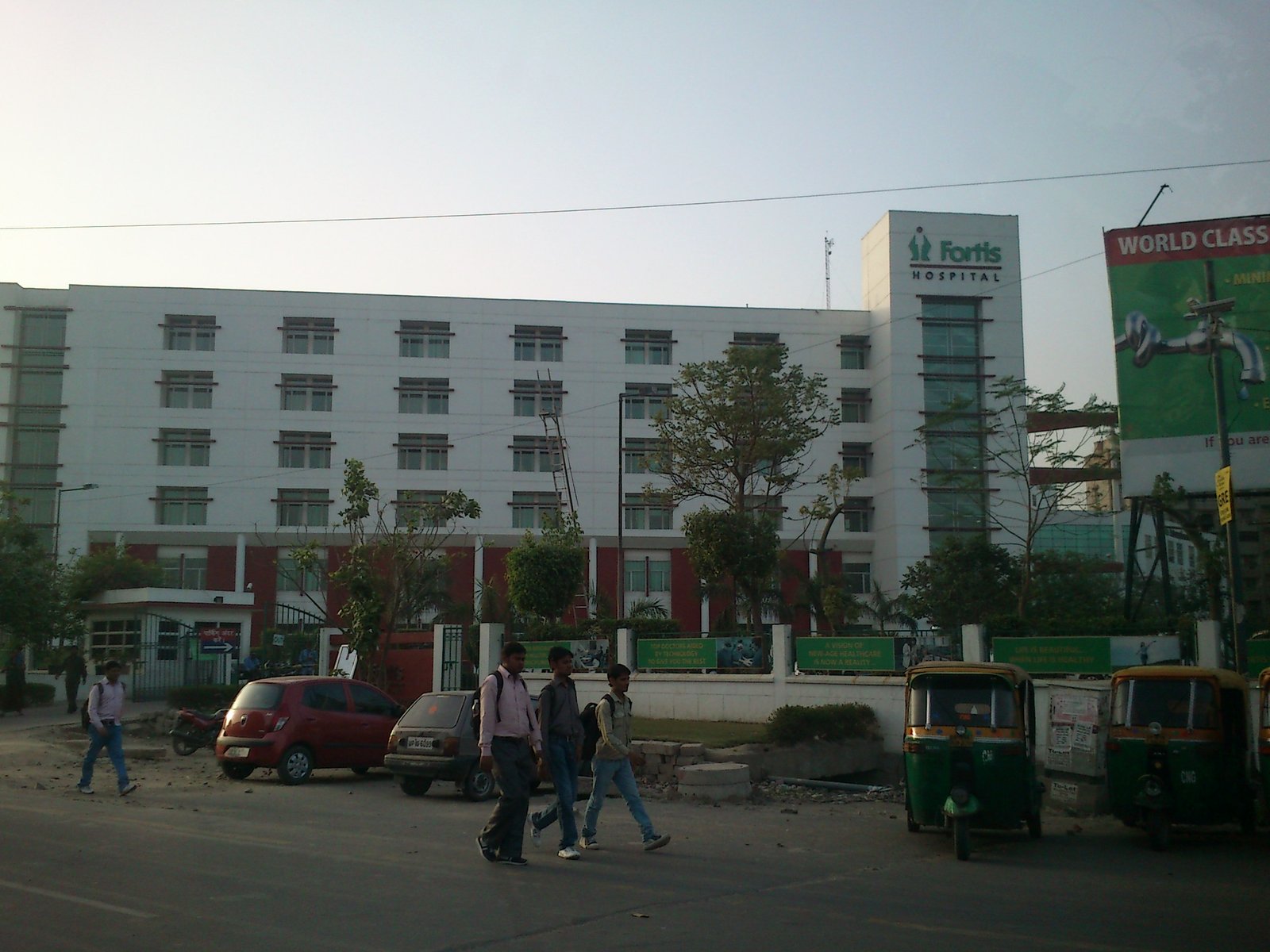 Fortis Healthcare medical center campus, host of India Live scientific meeting