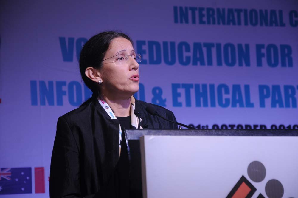 Official event and delegation proceedings of the Election Commission of India